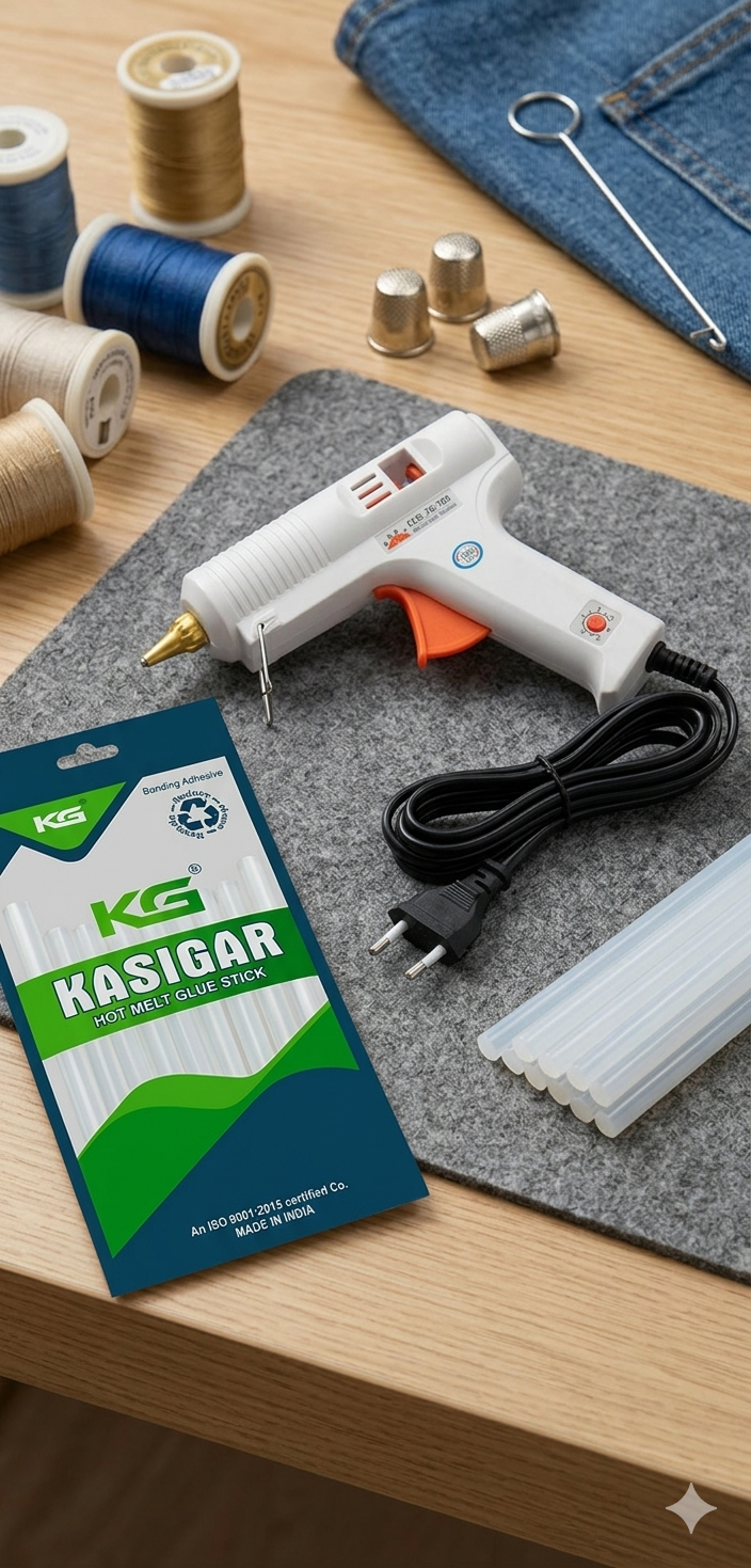 WHITE GLUE GUN